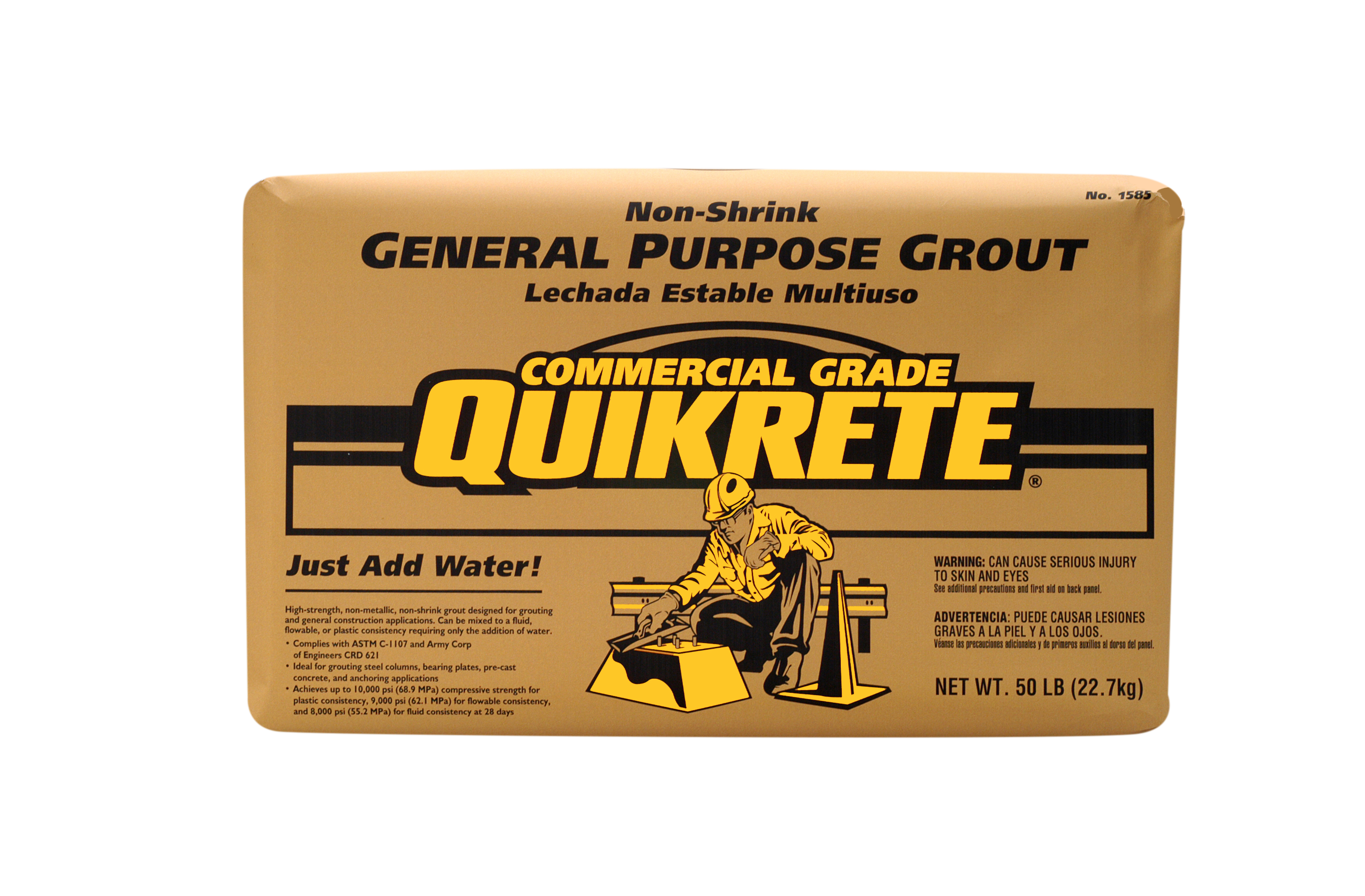 Quikrete Non-Shrink GP Grout 50lb Bag