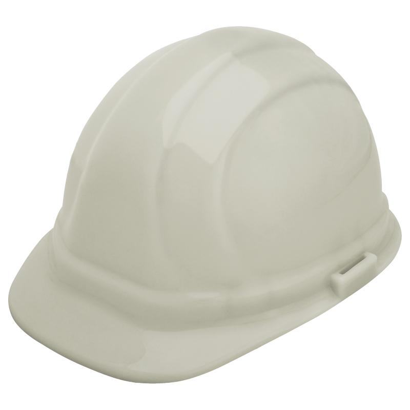 ERB Omega II White Ratchet Hard Hat