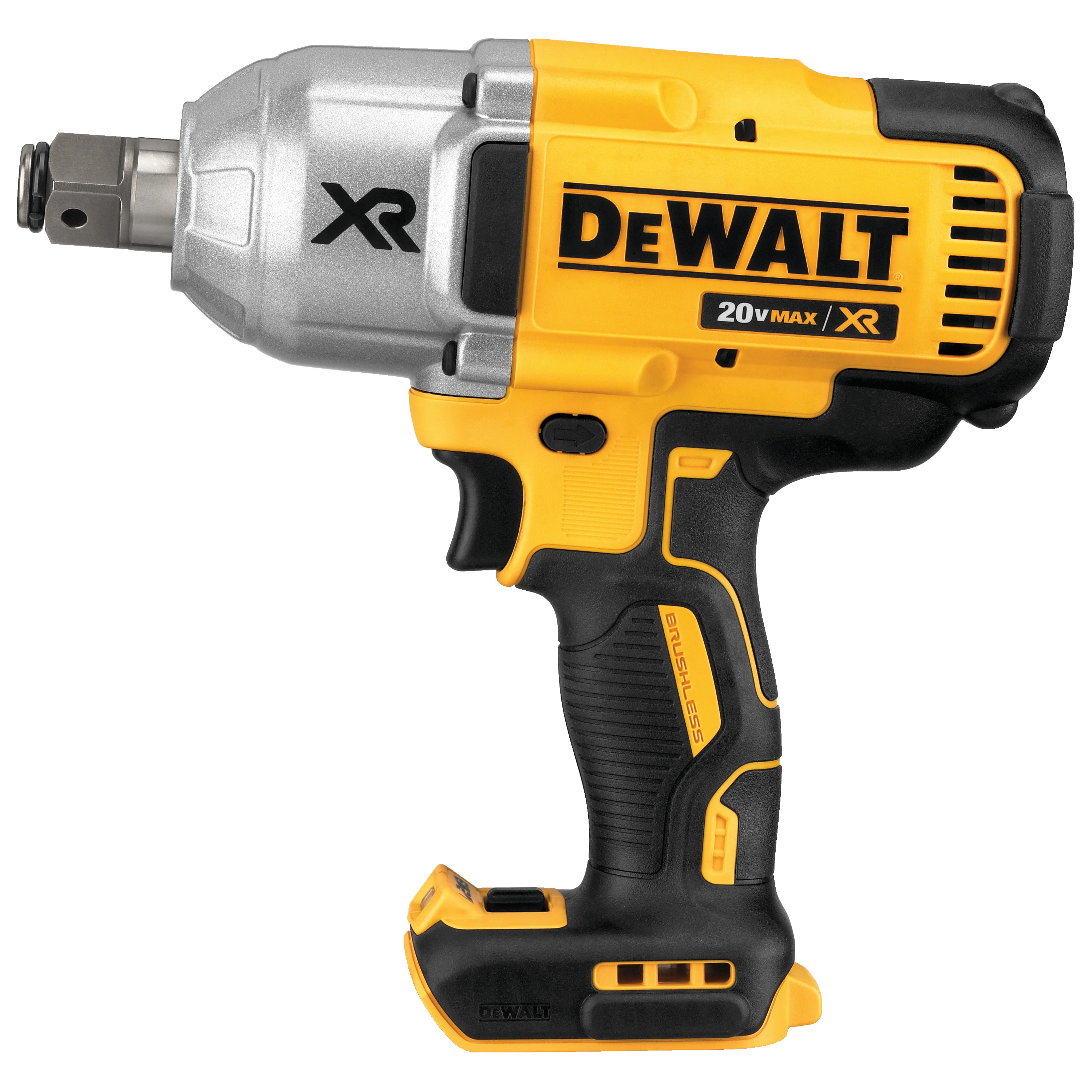 DeWalt 20V MAX* XR® High Torque 3/4in Impact Wrench w/Hog Ring Retention Pin Anvil (Tool Only)