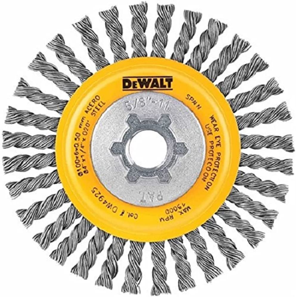 DeWalt 4in Knotted Wire Brush Wheel