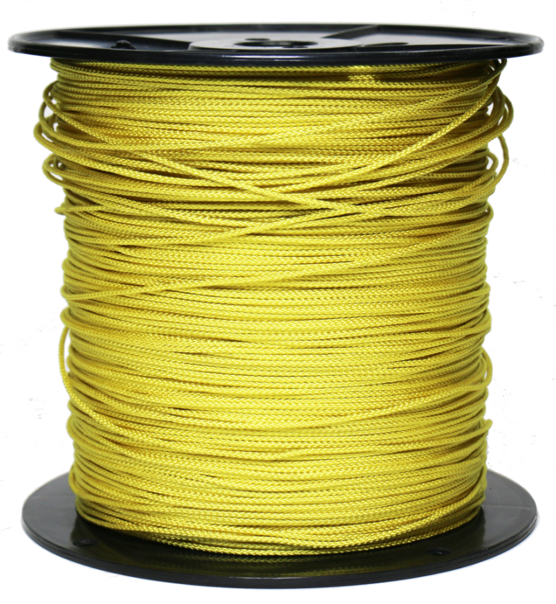 1/8in Yellow Kevlar String Line Roll