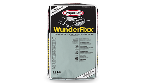 Rapid Set WunderFixx Concrete Smoothing and Patching Compound 50lb Bag