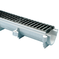 Zurn 6in x 80in HDPE Linear Trench Drain w/Grate (DGC)