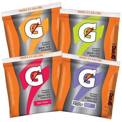 Gatorade Variety Powder Packs - 2.5 Gallon Packs
